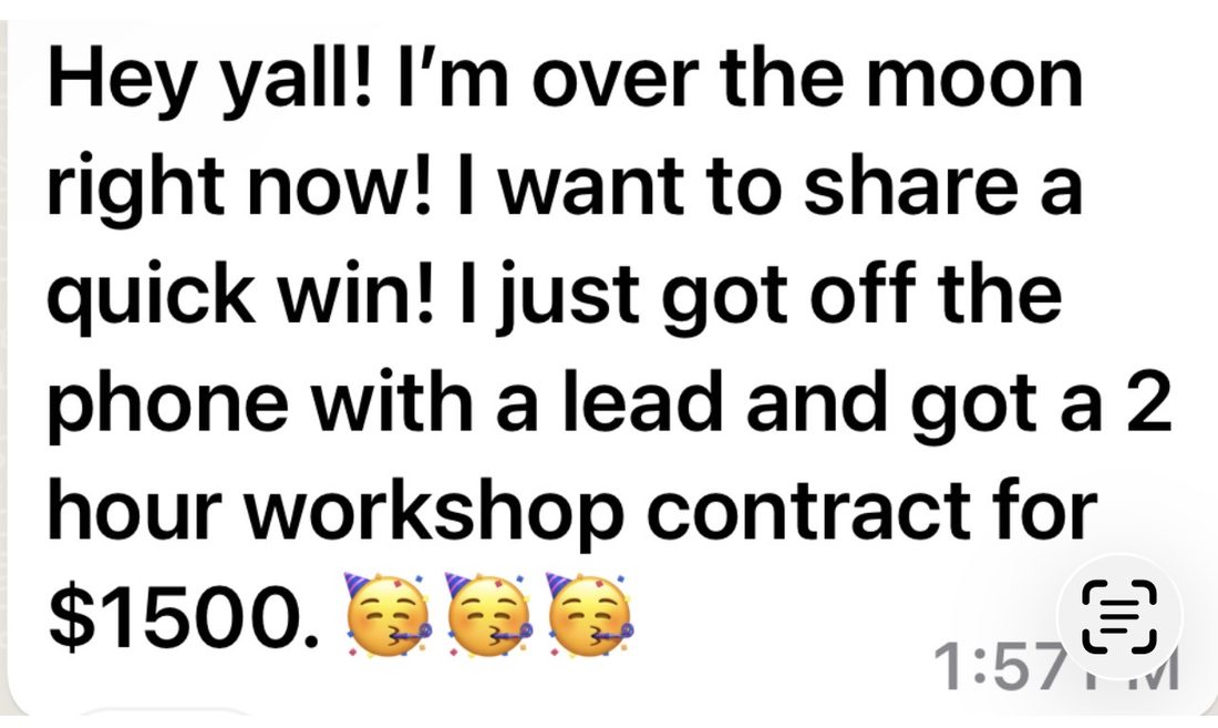 A workshop contract closed